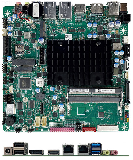 Mitac PD10EHI-N6211 (Intel DN2800MT5) Thin-ITX (Intel Elkhart Lake N6211 2x3.0Ghz CPU, 8-24VDC) <b>[LFTERLOS]</b>